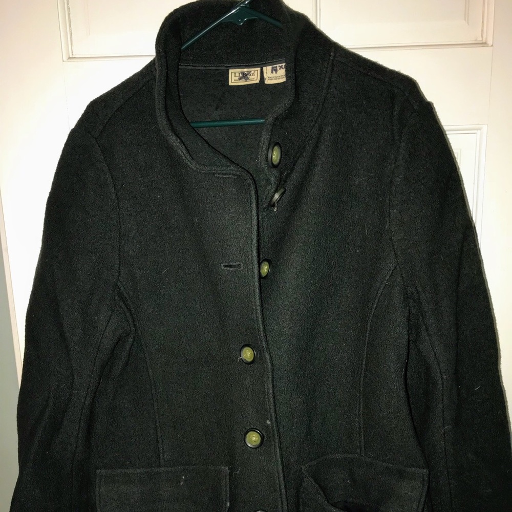 LL Bean Wool Coat